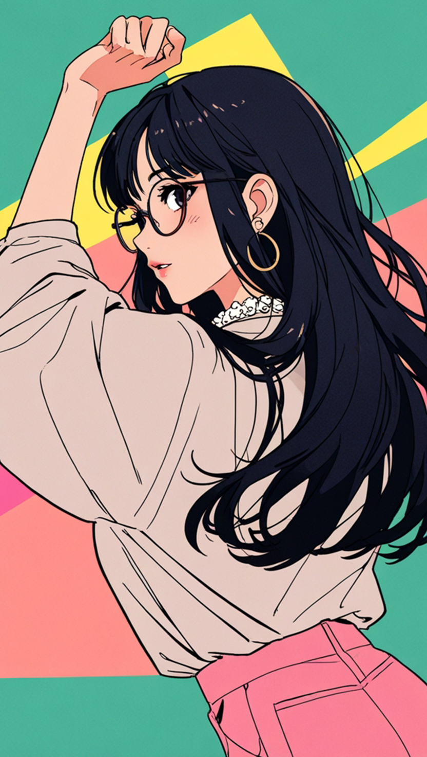 Minako OJI "SHE" Anime Ver. Unisex t-shirt #M002