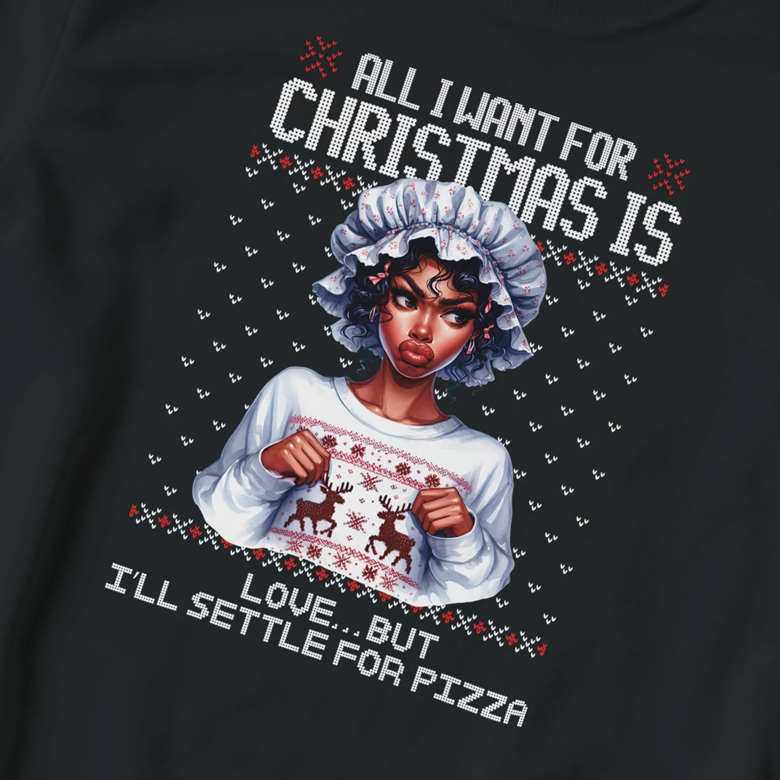 All i want for Christmas is love... but I’ll settle for pizza / Sweat #chr023