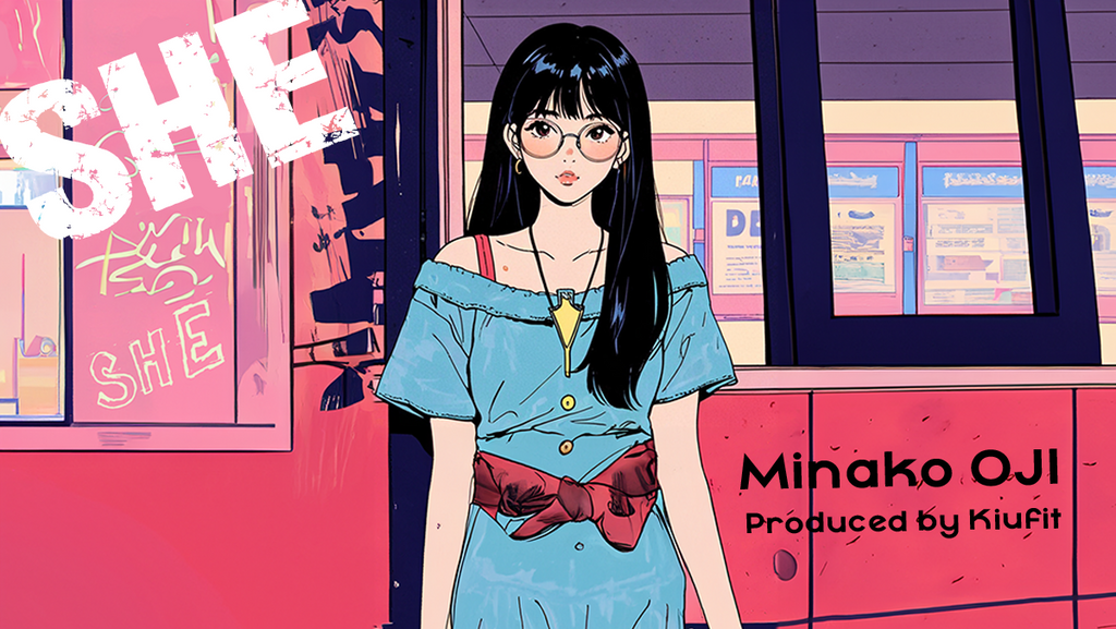Minako OJI "SHE" Anime Ver.  Unisex t-shirt #M001