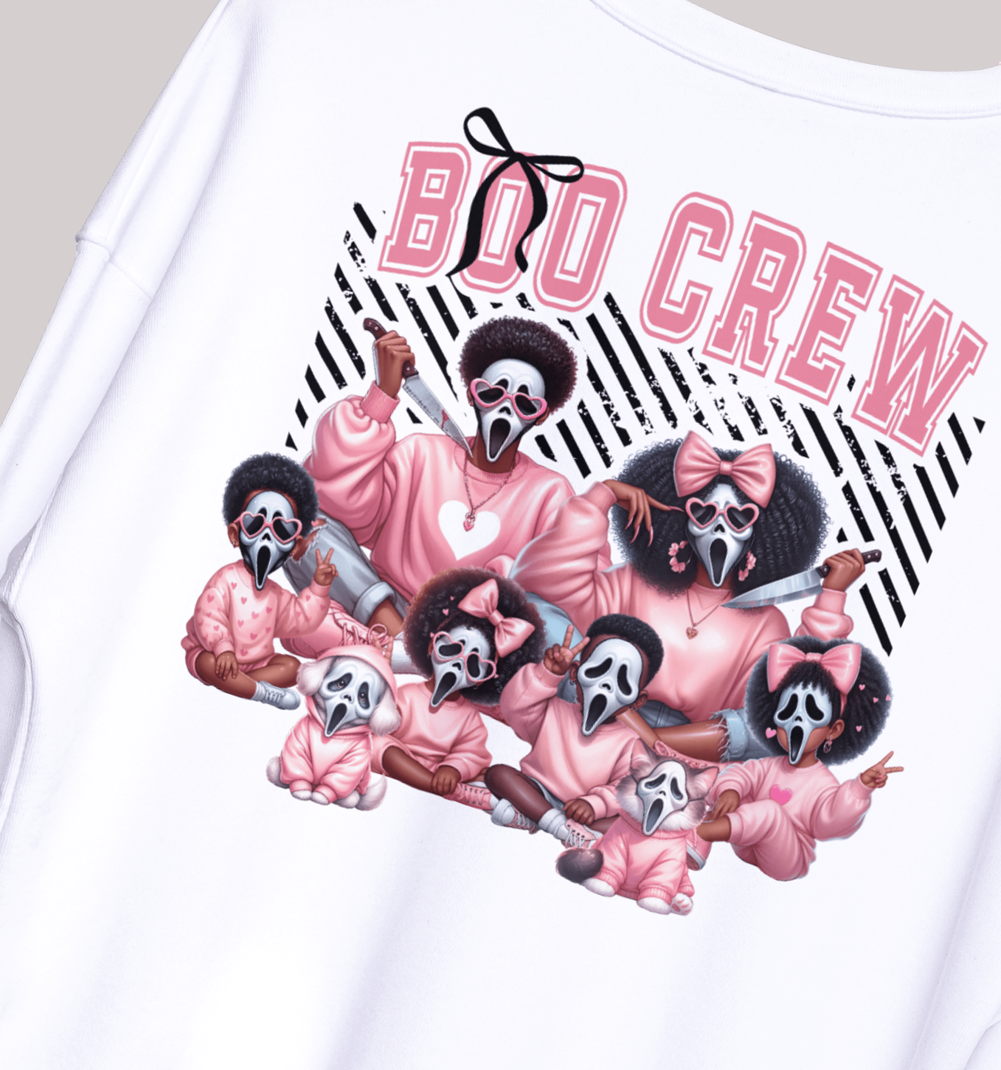 Halloween Family/Boo Crew/ heavy crewneck sweatshirt