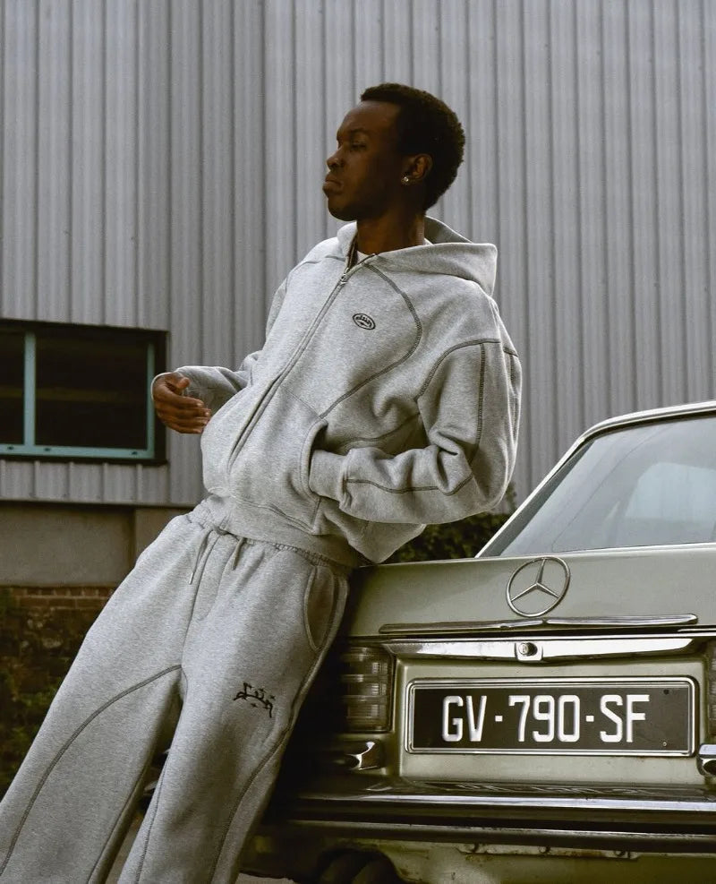 High street hip hop fashion new Y2k men clothing set #006
