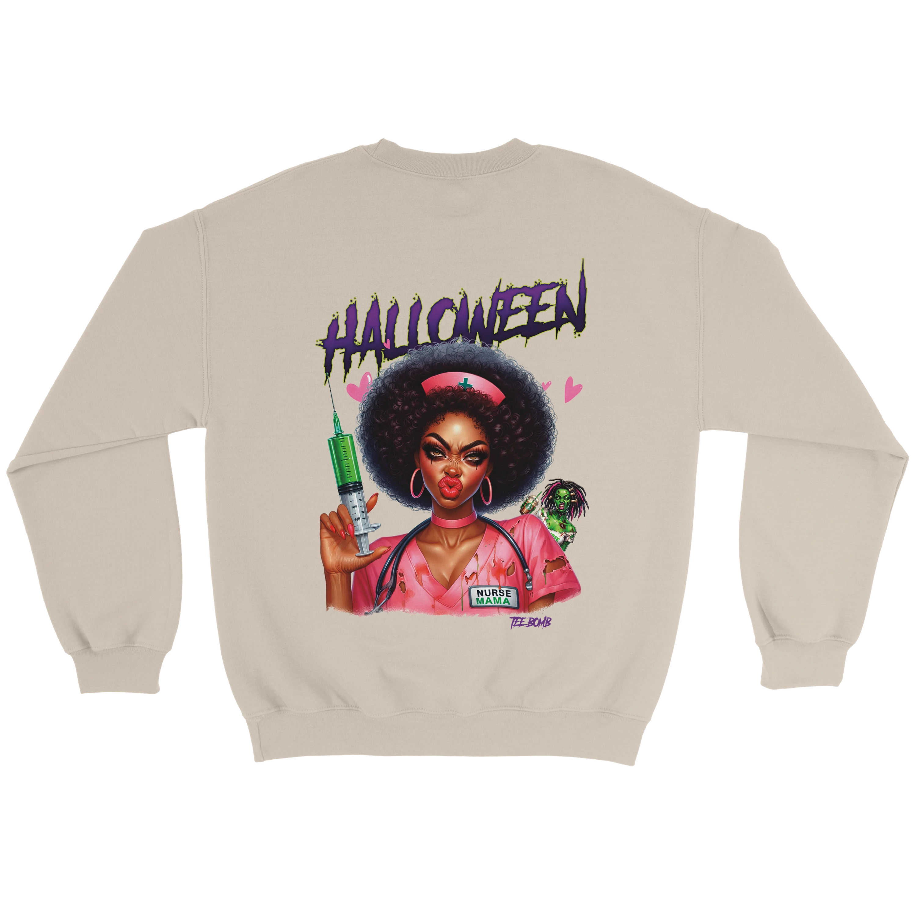 Halloween nurse Sweat / zombie / #hal007