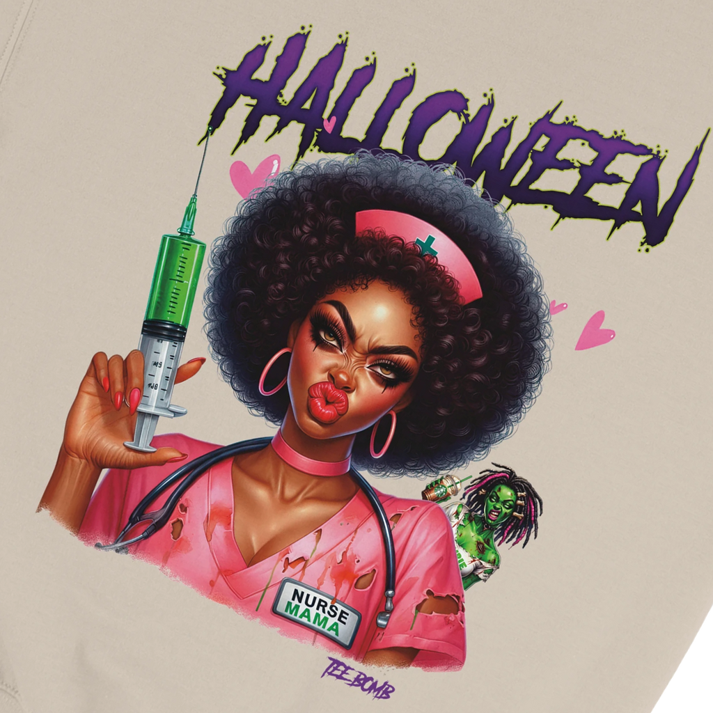 Halloween nurse Sweat / zombie / #hal007