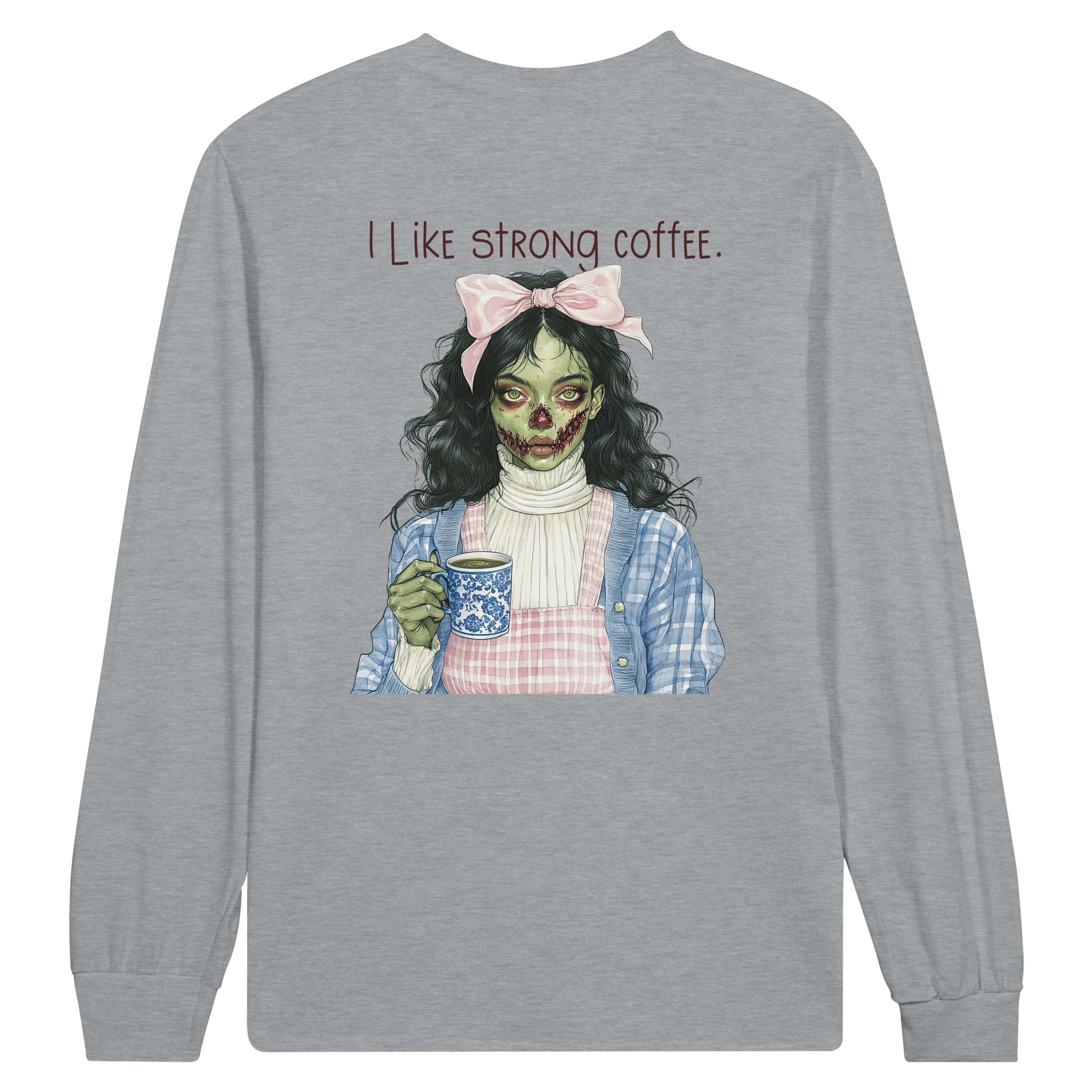 Zombi ,coffee  T #hal008