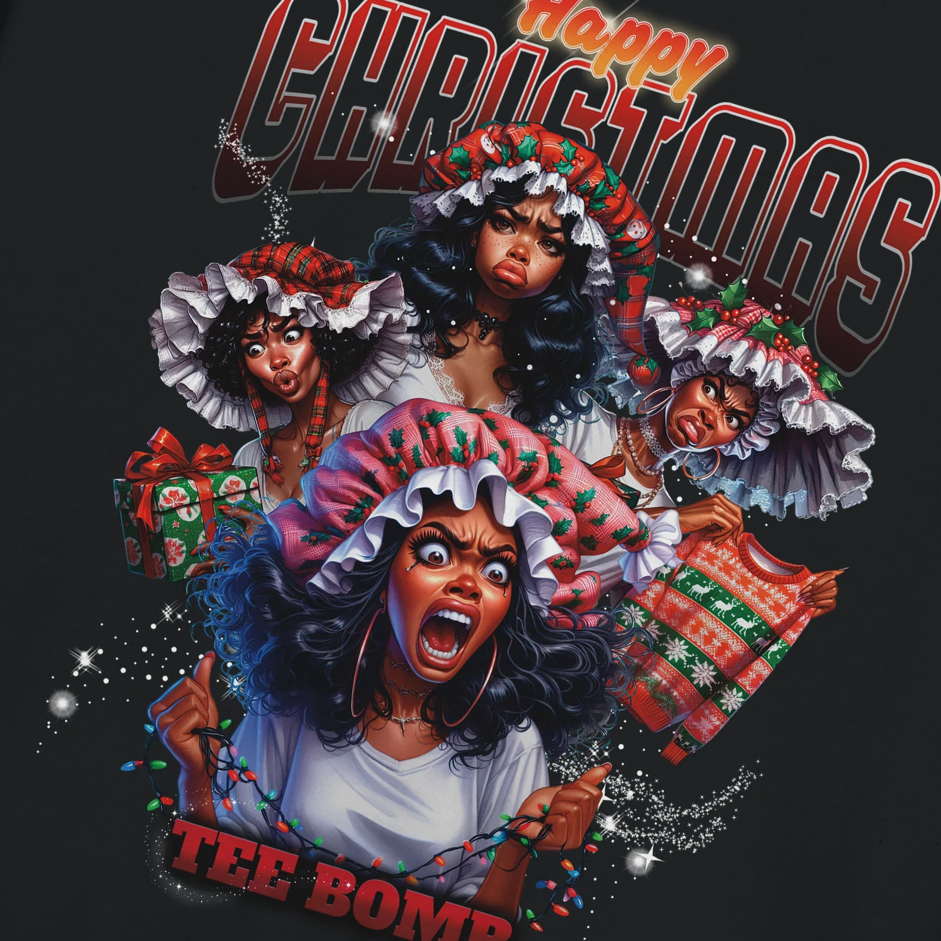 Happy Christnas sweat / funny / 90"s #chr001