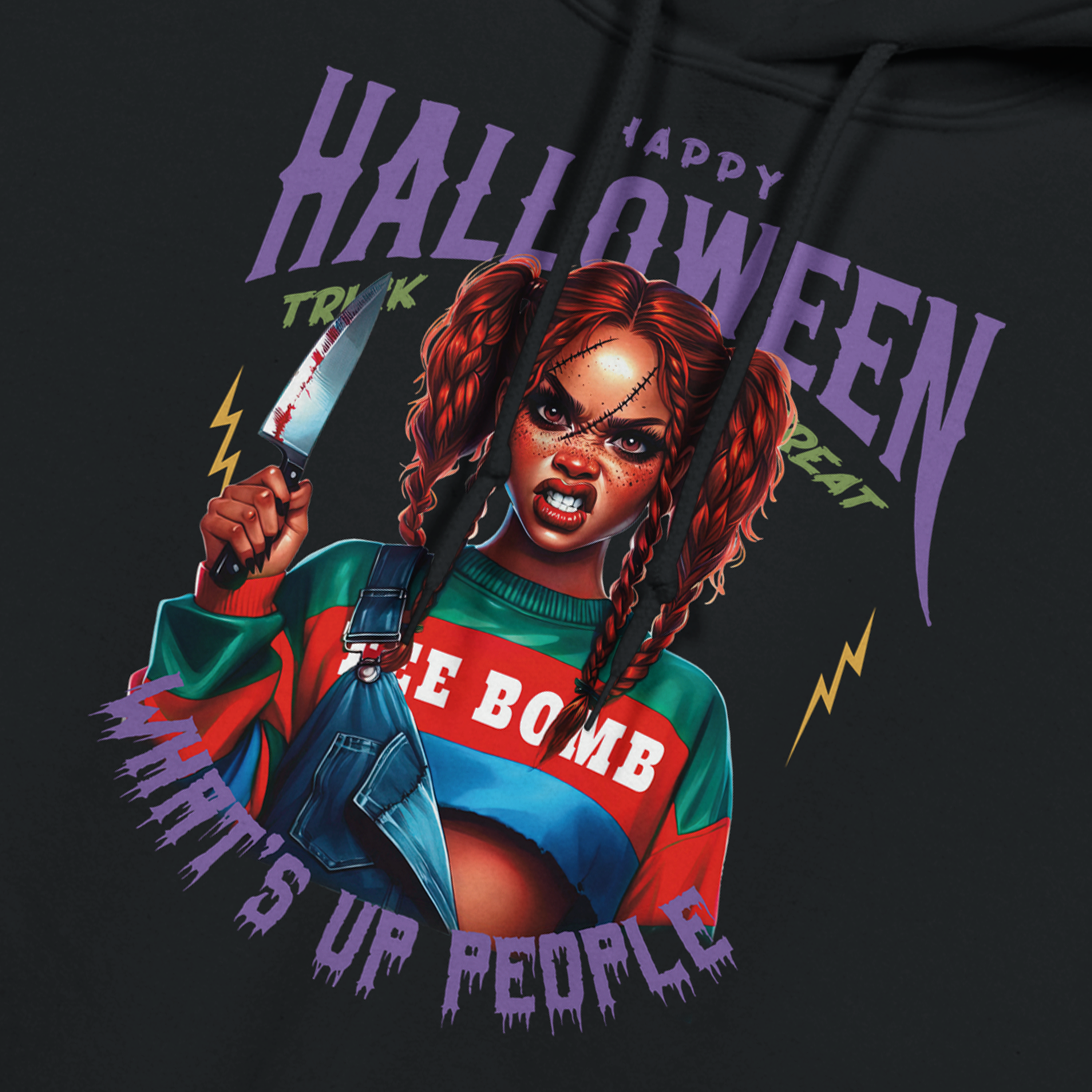 Halloween / chucky hoodie #hal005