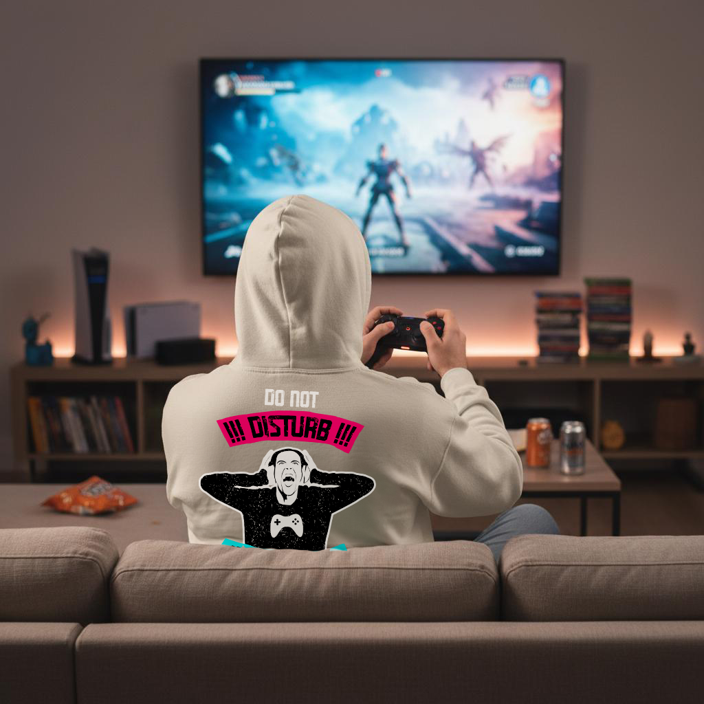 Do not disturb! I"m gaming! Hoodie / #ga001