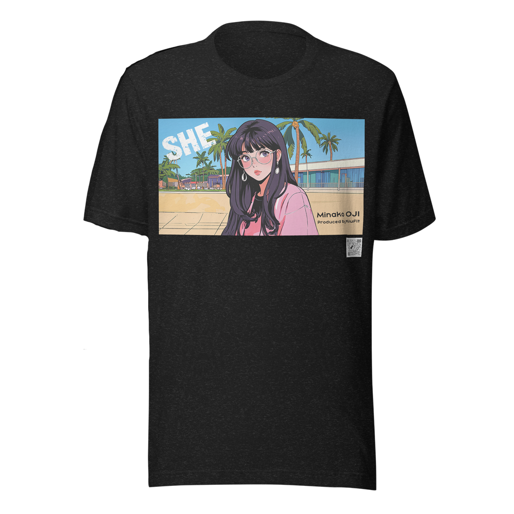 Minako OJI "SHE" Anime Ver. Unisex t-shirt #M003