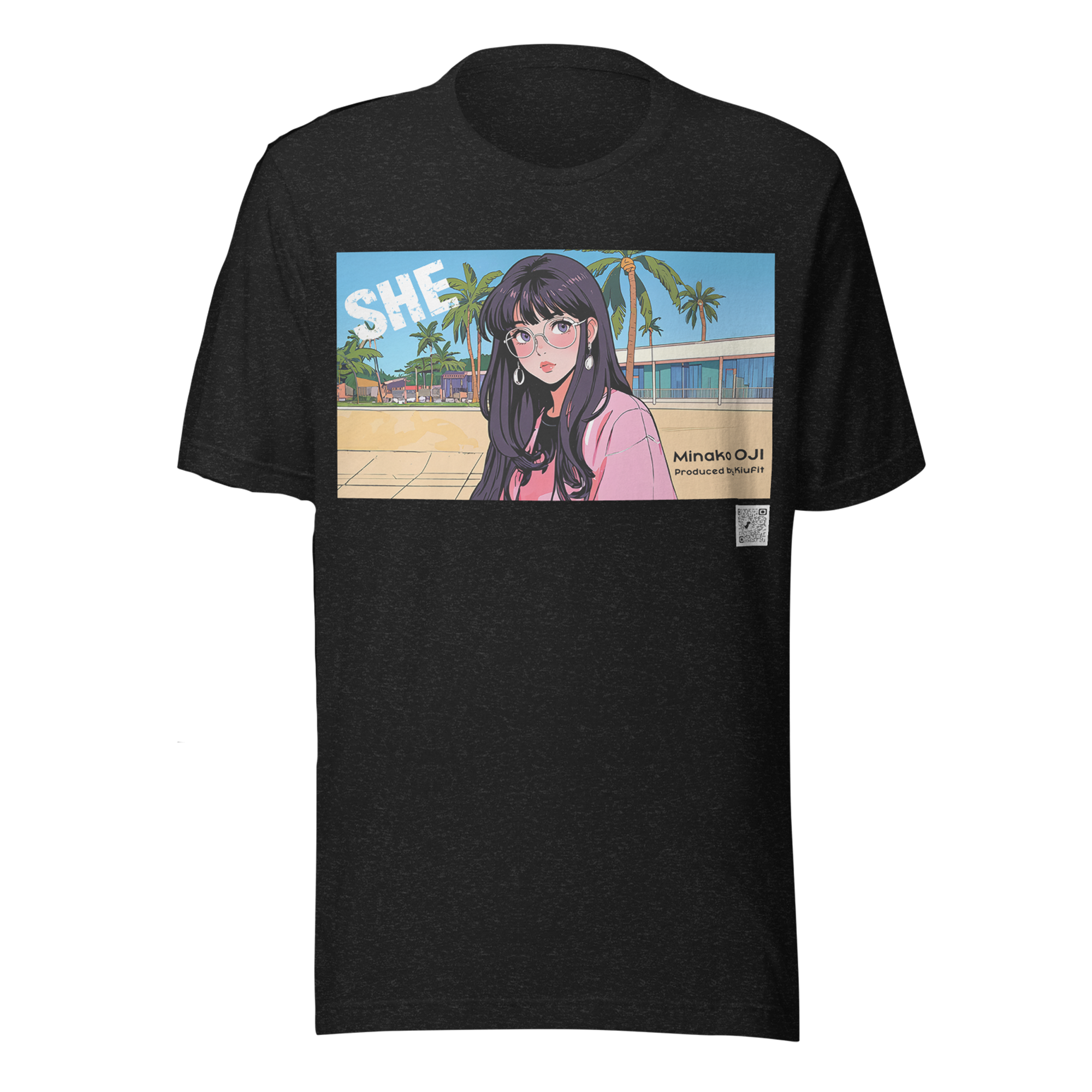 Minako OJI "SHE" Anime Ver. Unisex t-shirt #M003