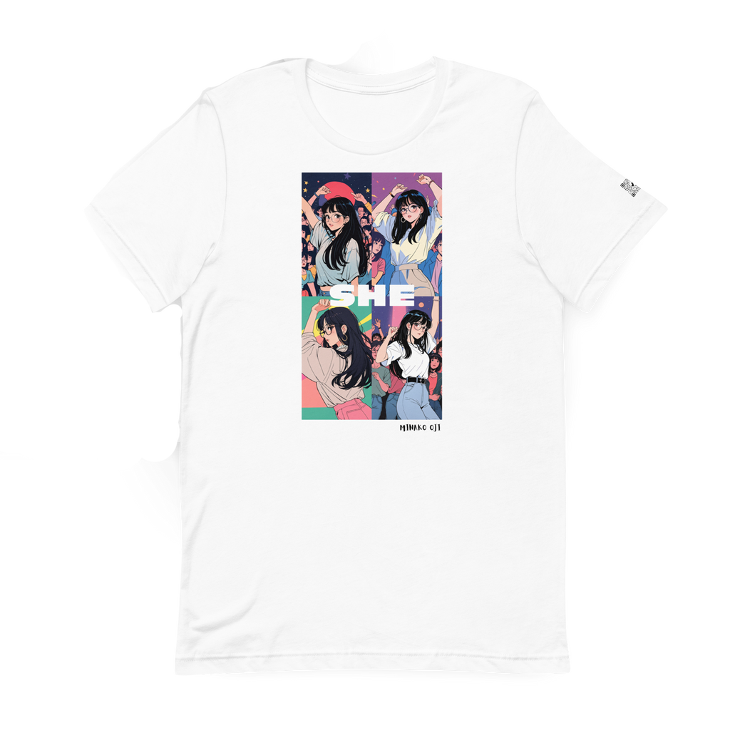 Minako OJI "SHE" Anime Ver. Unisex t-shirt #M002