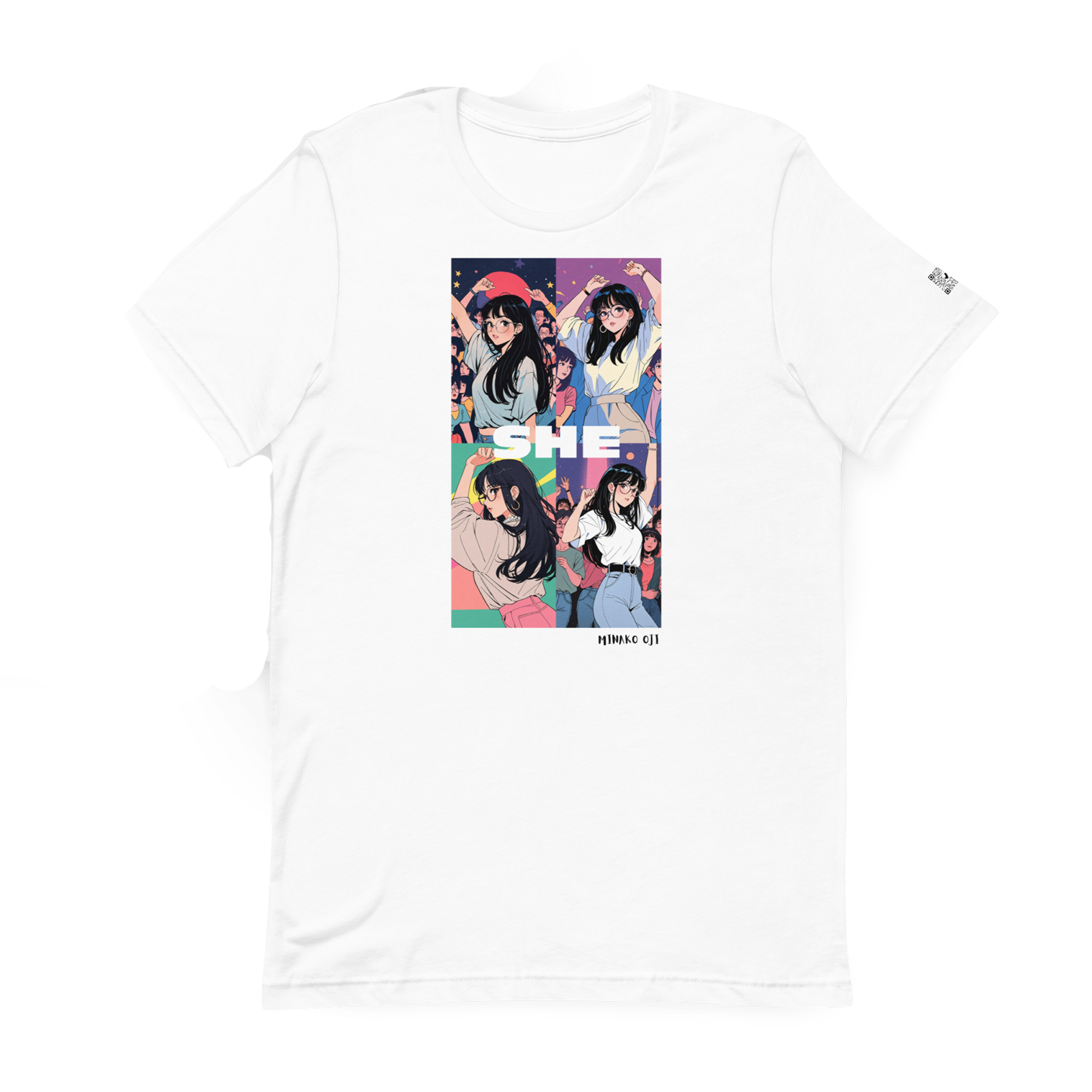 Minako OJI "SHE" Anime Ver. Unisex t-shirt #M002